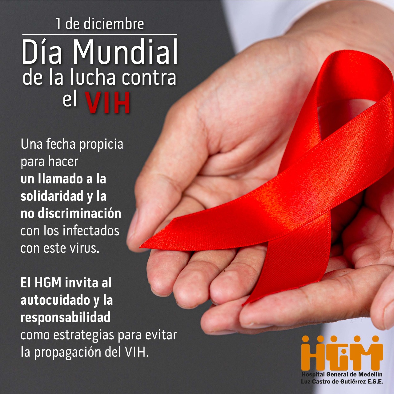 Desde el Hospital General de Medellín nos unimos al Día Mundial de la