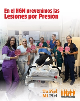 En el HGM prevenimos las Lesiones por Presión (LPP)