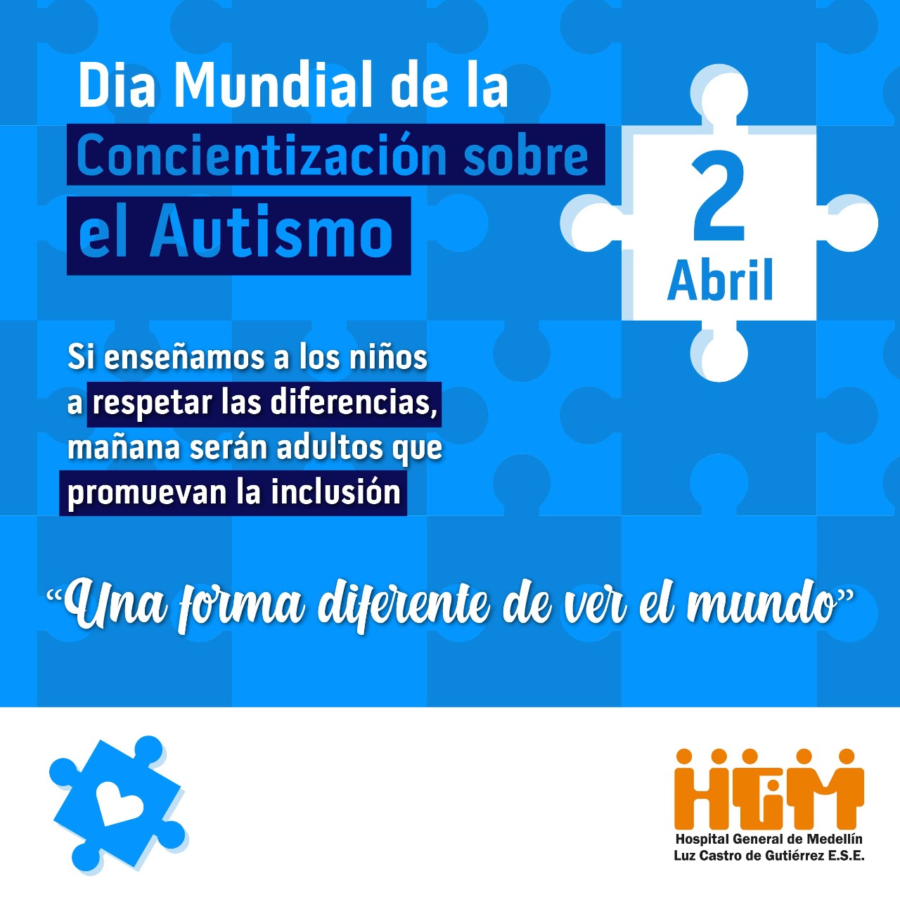 2 De Abril Día Mundial De La Concientización Sobre El Autismo 