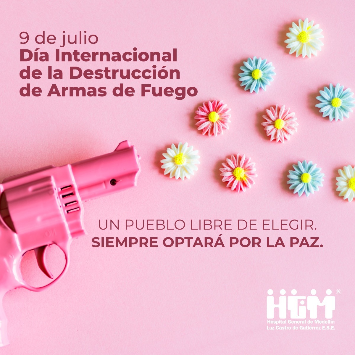 Día Internacional De La Destrucción Del Armas De Fuego