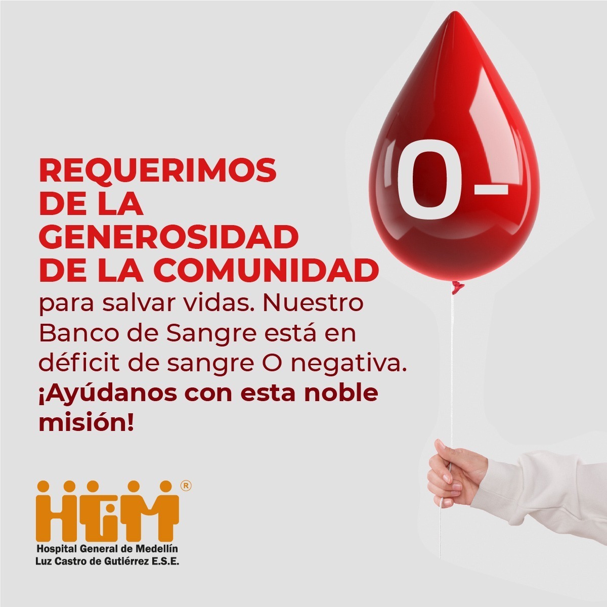 Necesitamos Donantes De Sangre O