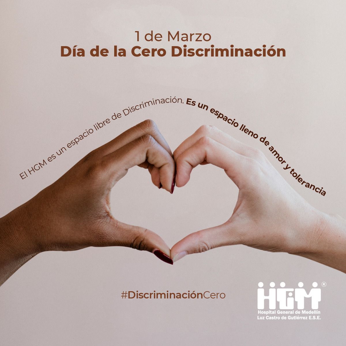 1 De Marzo Día De La Cero Discriminación 3800