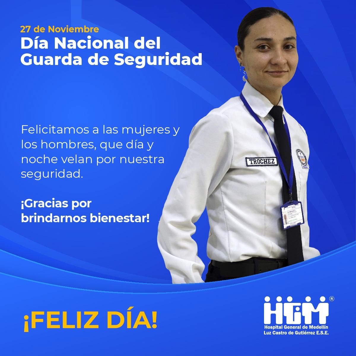 27 De Noviembre Día Nacional Del Guarda De Seguridad